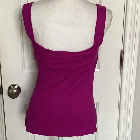 Cache Raspberry Halter Top w/ Built-In Bra - Picture 4 of 8